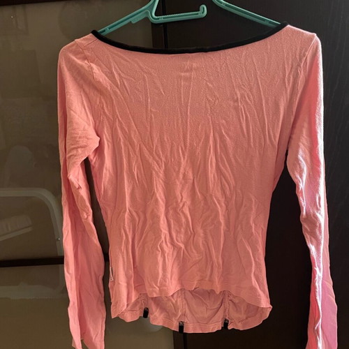 Blouse size S used, black and pink