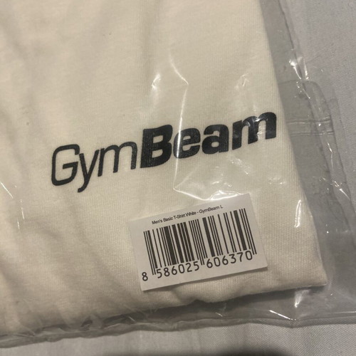 GymBeam dip belt, white t-shirt large, pull-up straps set