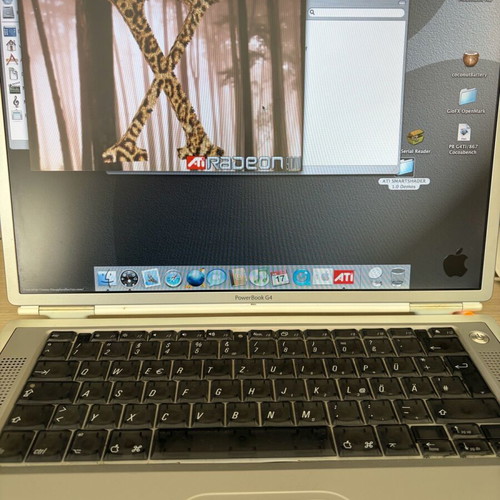 Apple PowerBook G4 Titanium like new model 867MHz 15"