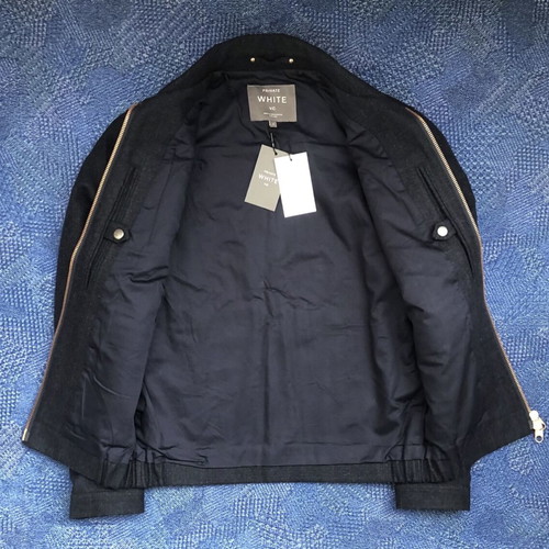Private White V.C. Wool Bomber Jacket new, men's size S