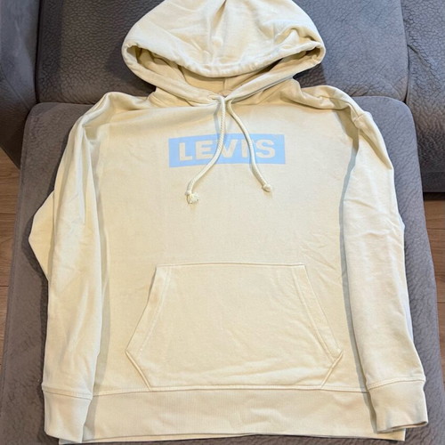 Levi’s hoodie like new, size L, yellow