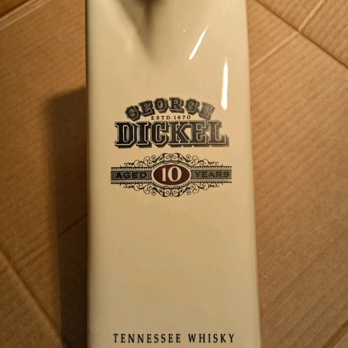 Clay pitcher George Dickel Tennessee Whisky used