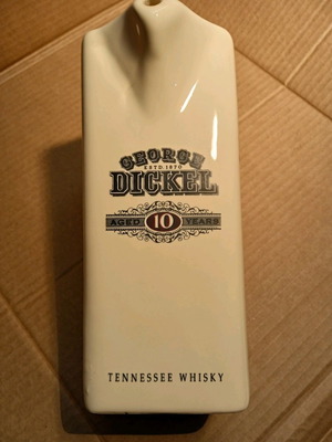 Clay pitcher George Dickel Tennessee Whisky used