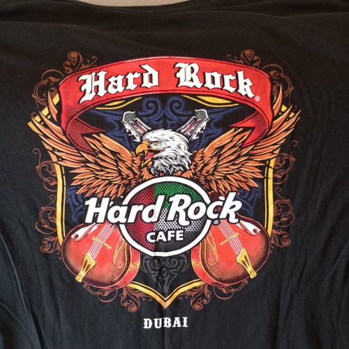 Hard Rock Cafe Dubai T-shirt new, size 2XL, black