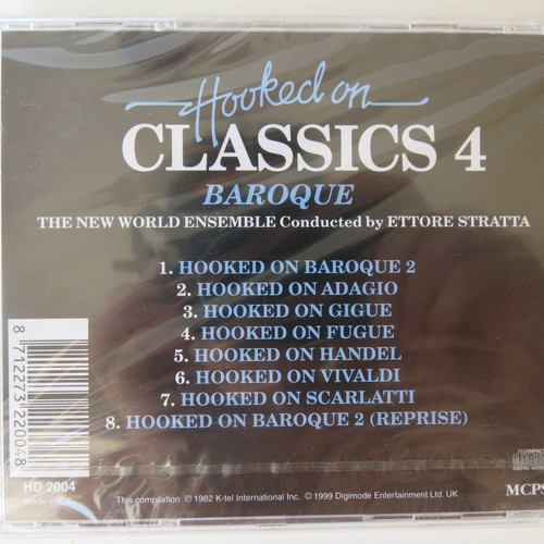 Hooked on Classics 4 Baroque CD new, classical music