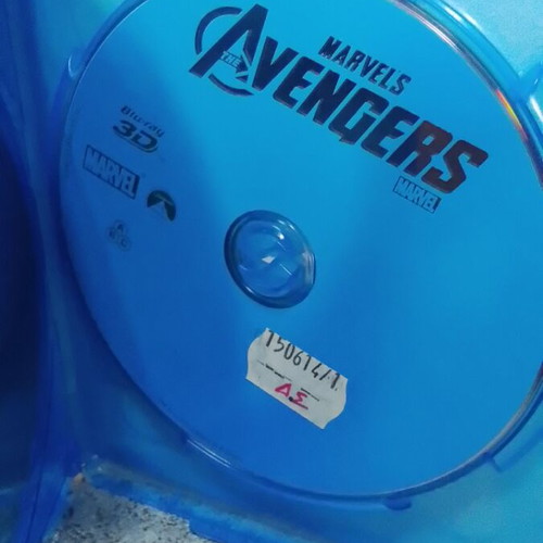 Avengers 2012 Blu-Ray like new with Greek subtitles and 3D edition