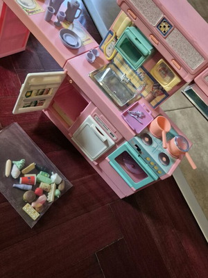 Barbie Meritus Light N Sound Kitchen 1991 μεταχειρισμένη, vintage