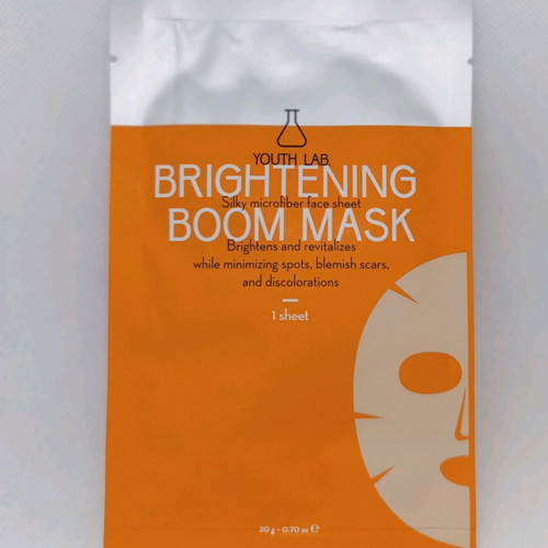Youth Lab Brightening Boom Mask single dose new with brightening effect