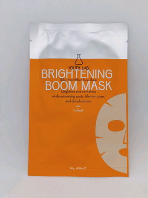 Youth Lab Brightening Boom Mask single dose new with brightening effect