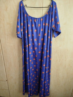 Handmade floral maxi dress size L-2XL like new