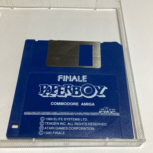 Amiga-Paperboy used, big jewel case with crack in case