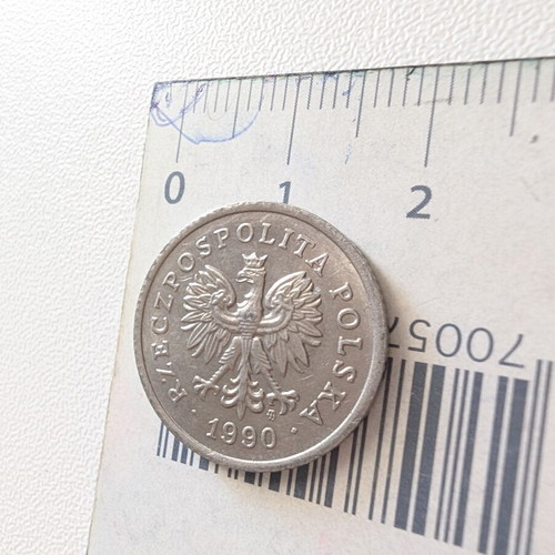 50 Groszy Polish Coin 1990 used