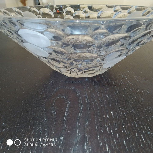 Crystal bowl coup 30 cm new