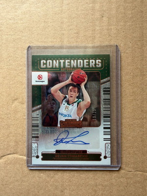 Panini EuroLeague Contenders Autograph Dejan Tomasevic Σαν καινούργιο, Panathinaikos