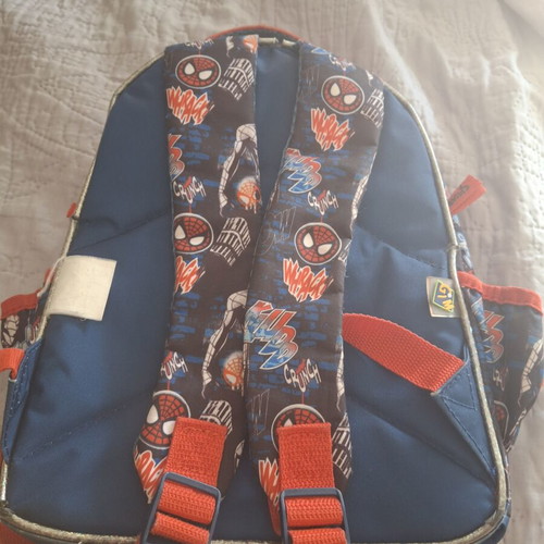 Spiderman kindergarten backpack used, small damages
