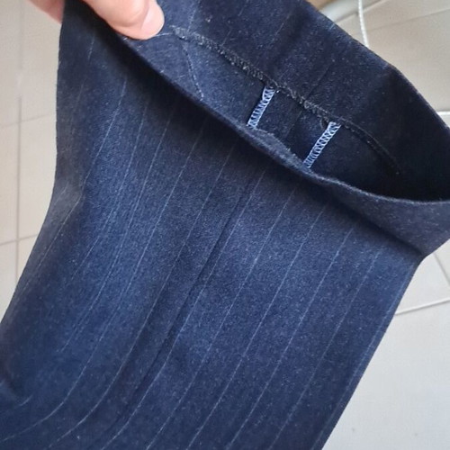 Men's wool suit jacket, dark anthracite