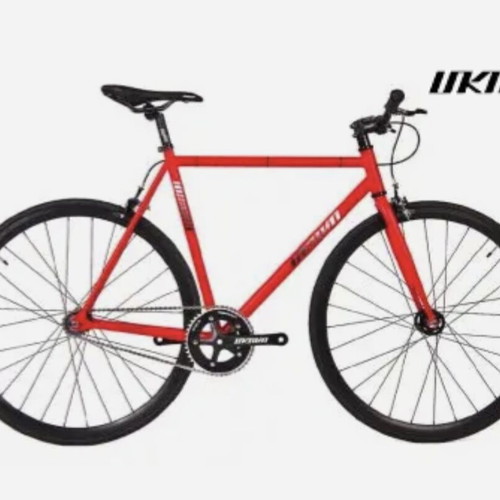Fixie bike like new, 29 inch, red, men's road frame