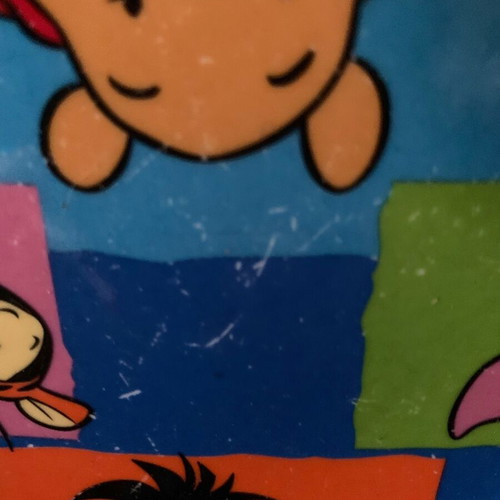 Disney Manios vintage plate used with small scratches