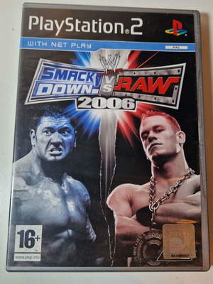 Smack Down Vs Raw 2006 PlayStation 2 употребяван
