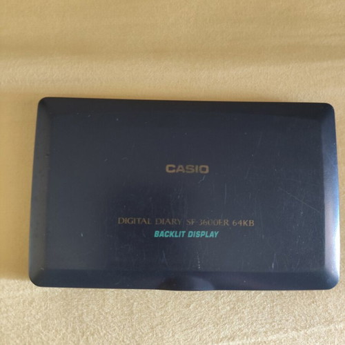 Casio Digital Diary SF 3600ER 64KB like new with new batteries