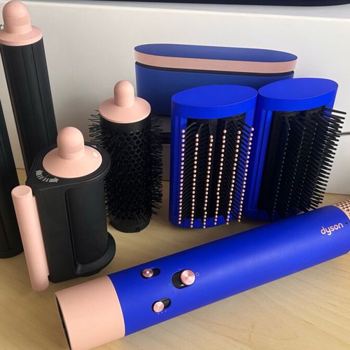 Dyson Airwrap Complete Long like new, blue/blush color