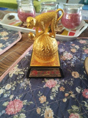 Chinese monkey decorative item like new