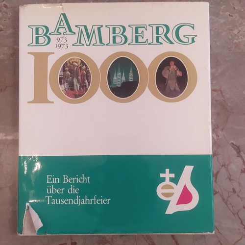 Bamberg Buch used, 1000 years of Bamberg in German