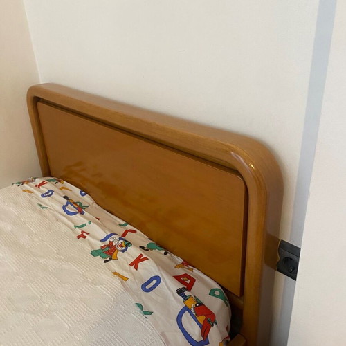 Beds set of 2 used, solid wood, 98x220 cm each