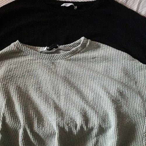 Pink Woman crop tops like new, sizes S and M, set of 2
