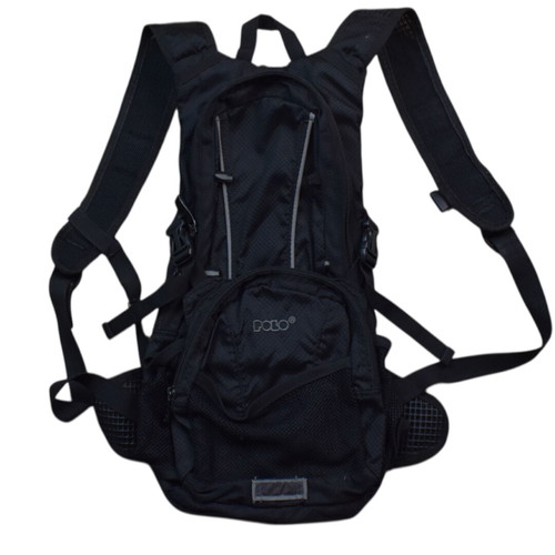 Vintage Polo backpack used, black