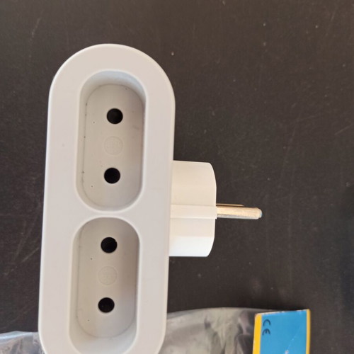 Power accessories new, set of 8 pieces with Legrand plugs and switch