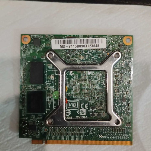NVIDIA GeForce 9300M GS Laptop Graphics Card used, MXM-II slot, 256MB