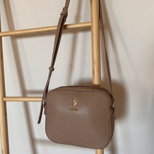 U.S. Polo Assn. Crossbody Bag used, light brown