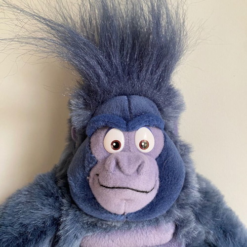 Disney Tarzan Terk Gorilla plush toy 1990s used by Applause