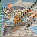  Ύδρα πανέμορφο έργο τέχνης σε τελάρο