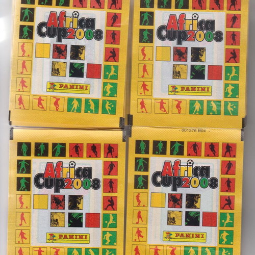 Africa Cup 2008 Panini 24 sealed packets new