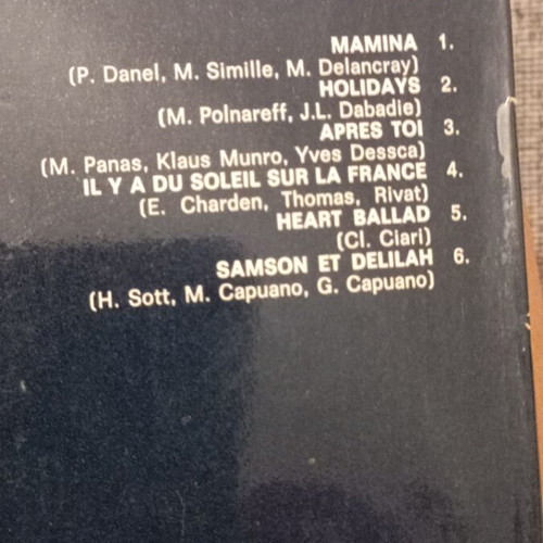 Vinyl This Is Claude Ciari used