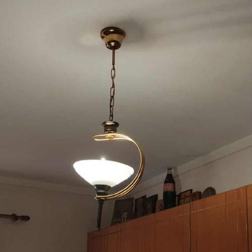 Set of 3 ceiling lights like new for living room, hall, and kitchen