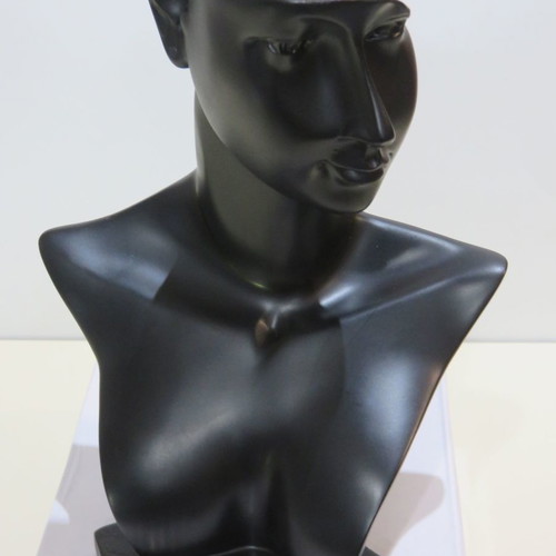 Jewelry display bust used, necklace neck stand