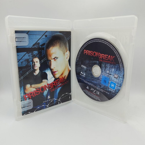 Prison Break παιχνίδι PS3, γερμανική έκδοση με αγγλικό μενού