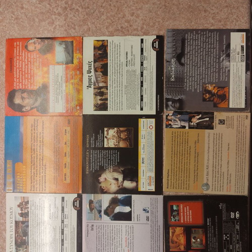 Classic World Cinema DVDs used, various genres with subtitles