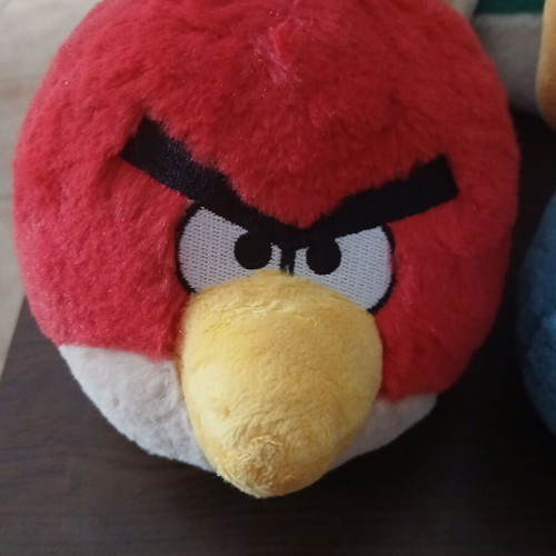 AngryBirds plush toys like new, original collectible set