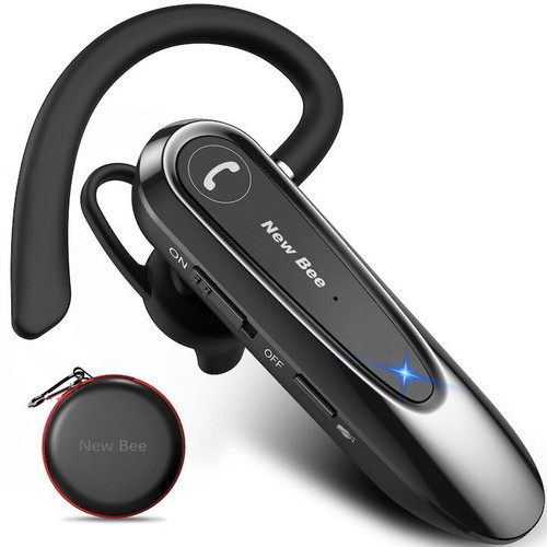 New Bee Bluetooth Handsfree Headset V5.0 with Dual Microphone, New