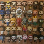 Funko Pop Marvel, DC, The Walking Dead, Harry Potter, Stranger Things figures without boxes