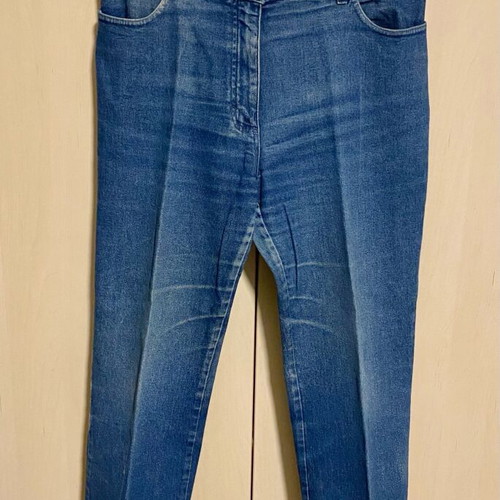 Maria Glenster women's jeans like new, blue with rhinestones
