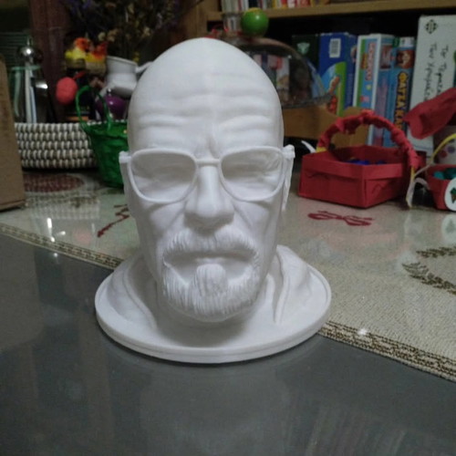 Heisenberg bust new, ideal for headphone stand