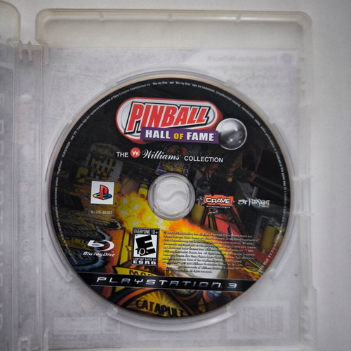 Pinball Hall of Fame The Williams Collection PS3 game