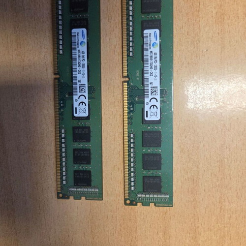 Samsung 4GB DDR3 RAM pack of 2 like new