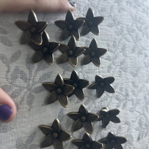 Mini cabinet knobs set of 16, new