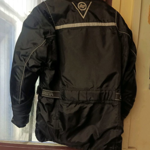 Motorcycle jackets new, leather and size large, set of two